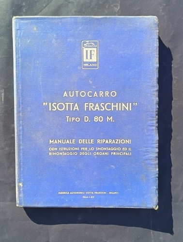 Manuale autocarro isotta - manuale,