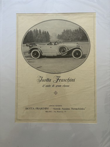 Isotta fraschini rara - isotta,