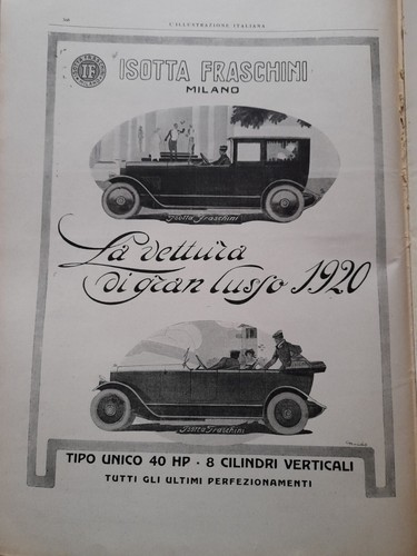 Pubblicità originale 1919 - ,