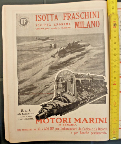 Pubblicità isotta fraschini - pubblicità,