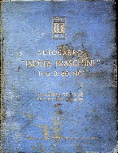 Autocarro isotta fraschini - isotta,